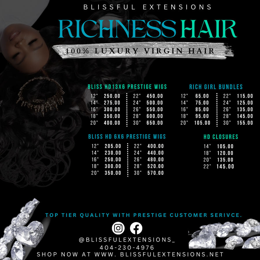 BLISS HD 13X6 PRESTIGE WIGS